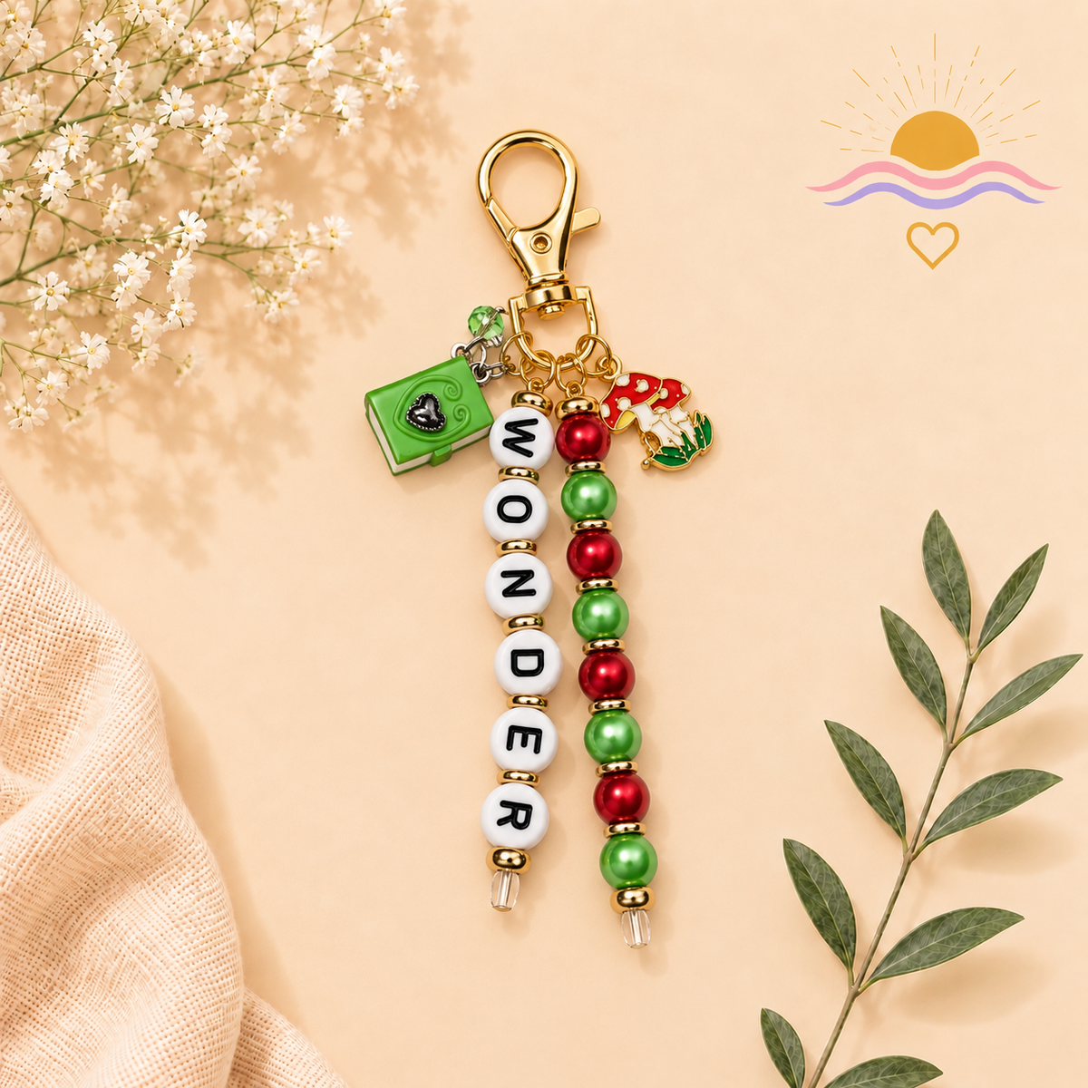 Wonder Book Keychain