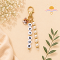 Cat Mom Keychain