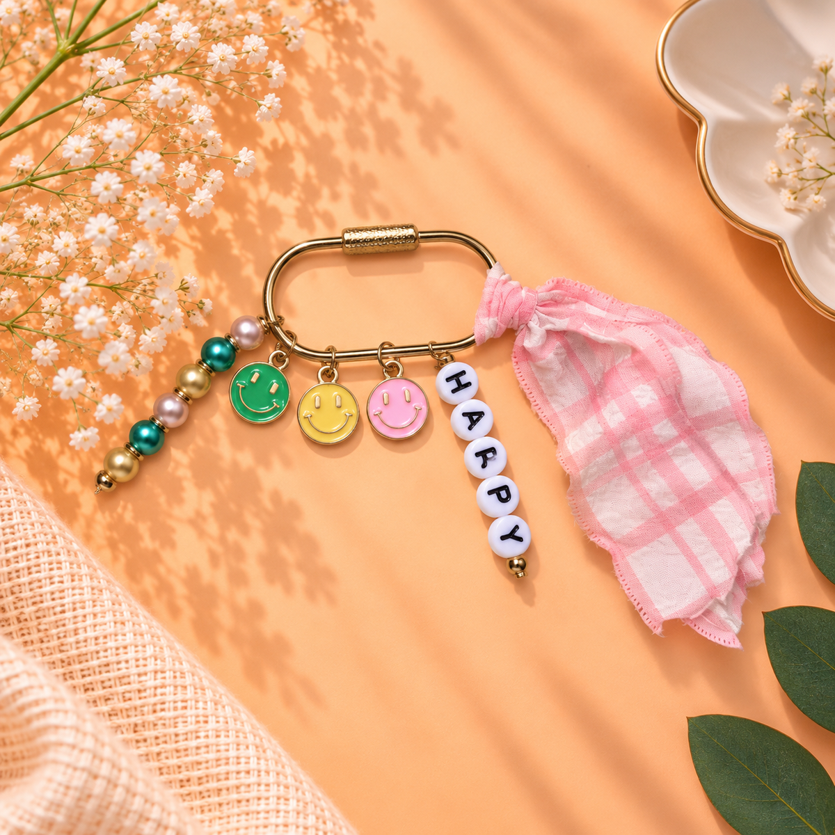 Happy Bag Charm